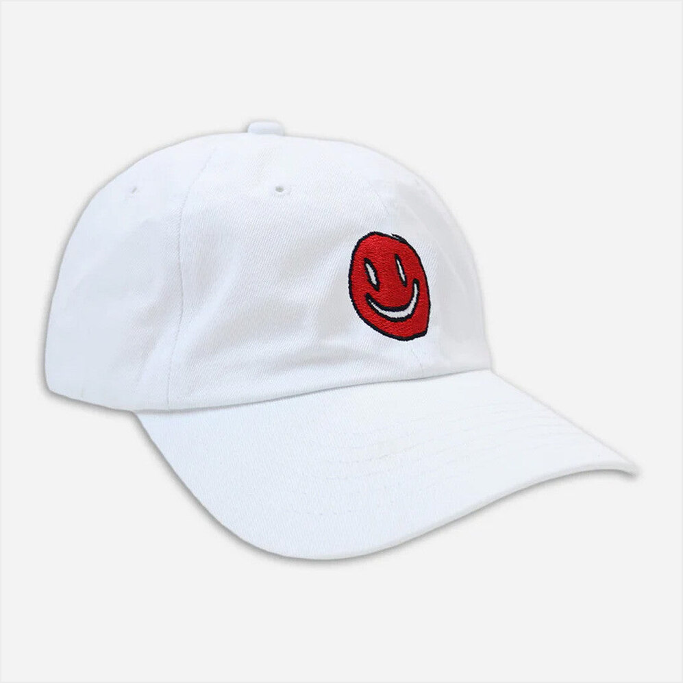 Mac Demarco Merch Smiley White Embroidered Hat Gifts For Her Birthday Gifts For Friends-1