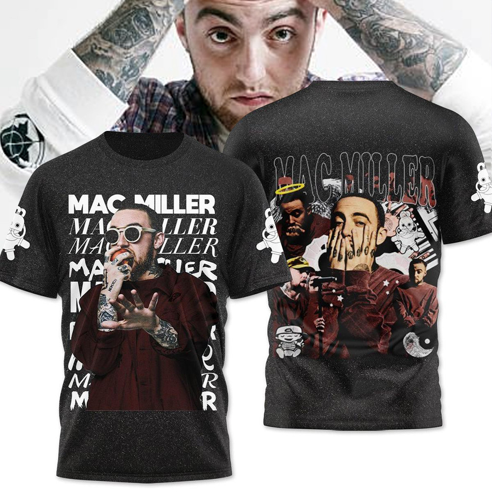 Mac Miller My Favorite Part The Memories Forever T-Shirt Gifts For Rapper Fans-1