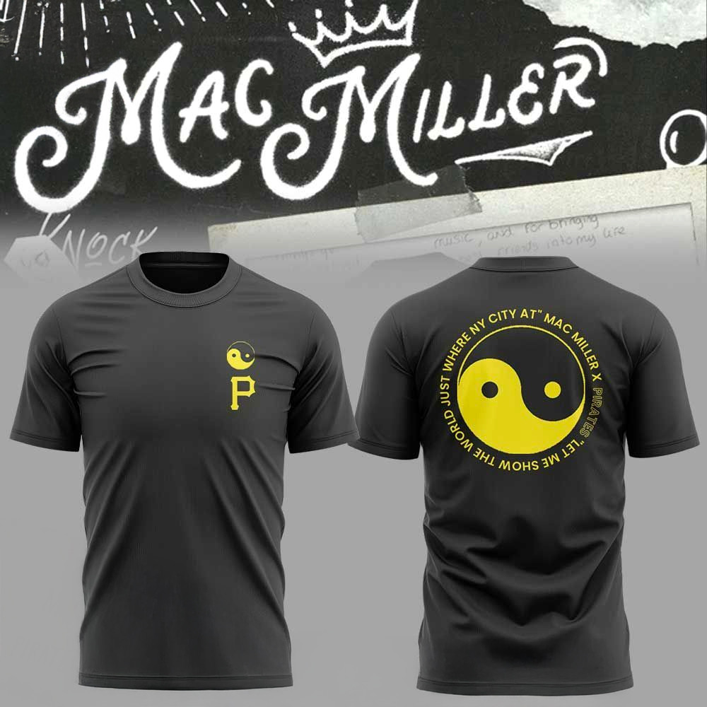 Mac Miller X Pirates Yinzerpalooza Weekend T-Shirt Fan Merch Gift For Boyfriend-1