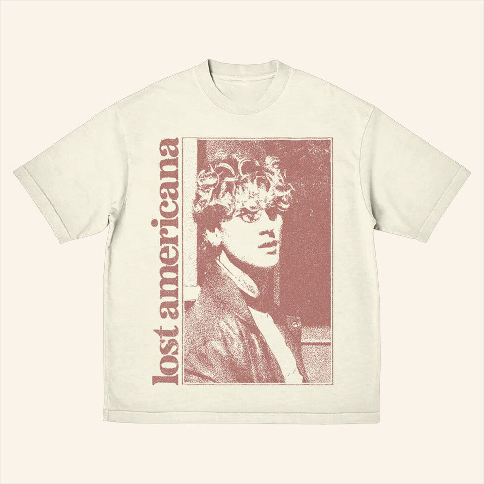 Machine Gun Kelly Merch Lost American Photo T-Shirt Gift Ideas For Fans Birthday Gifts For BFF-1