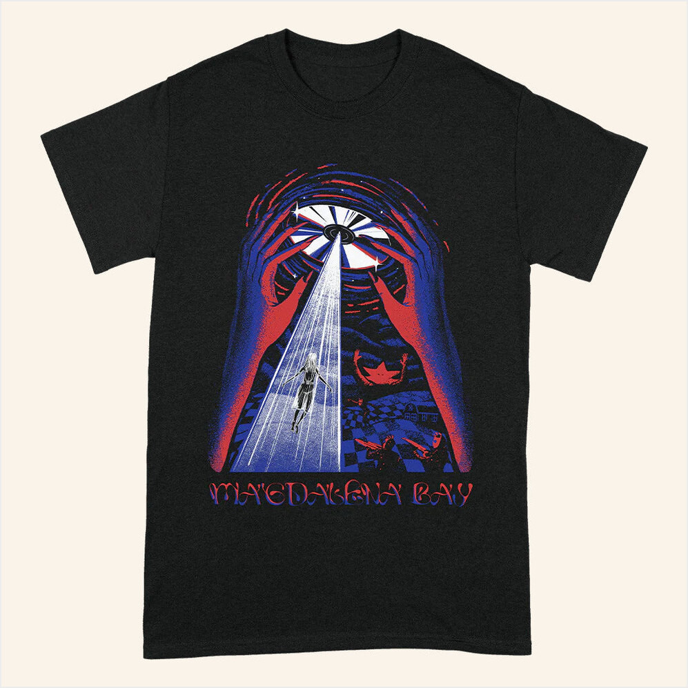 Magdalena Bay Merch Lightbeam T-Shirt Gift Ideas For Friends Birthday Gifts For Besties-1