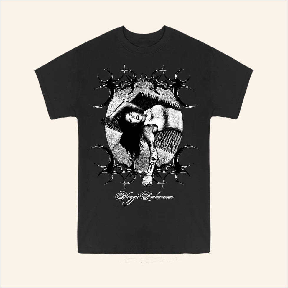 Maggie Lindemann Merch I Feel Everything Floor T-Shirt Gifts For Brother Gifts For Besties-1