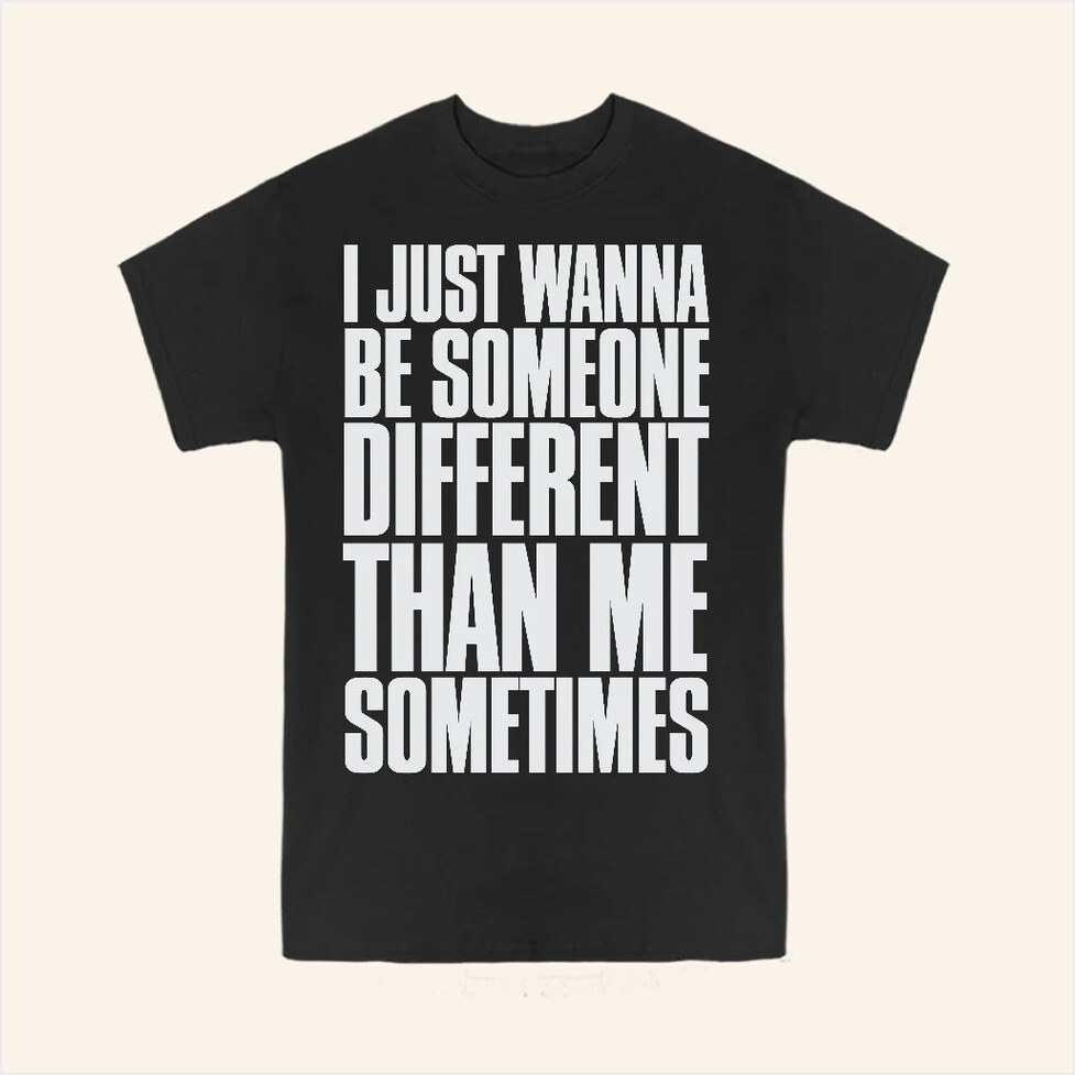 Maggie Lindemann Merch Someone Different Black T-Shirt Birthday Gifts For Him Gifts For Friends-1