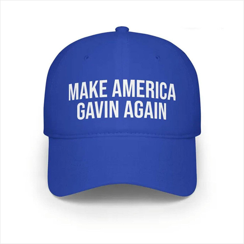Make America Gavin Again Hat Gavin Newsom Patriot Merch Hat Gifts For Him Gifts For Besties-1
