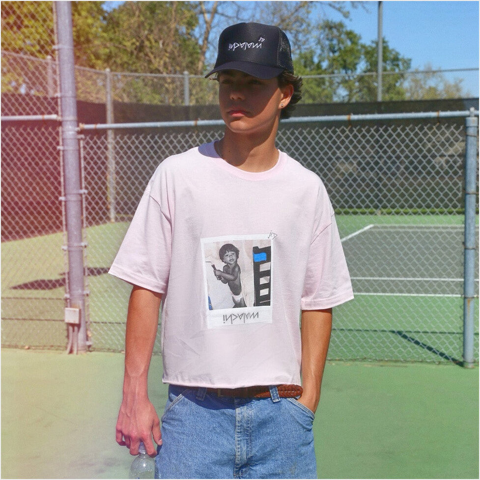 Malachi Barton Merch Light Pink T-Shirt Best Gifts For Friends Birthday Gifts For Her-1