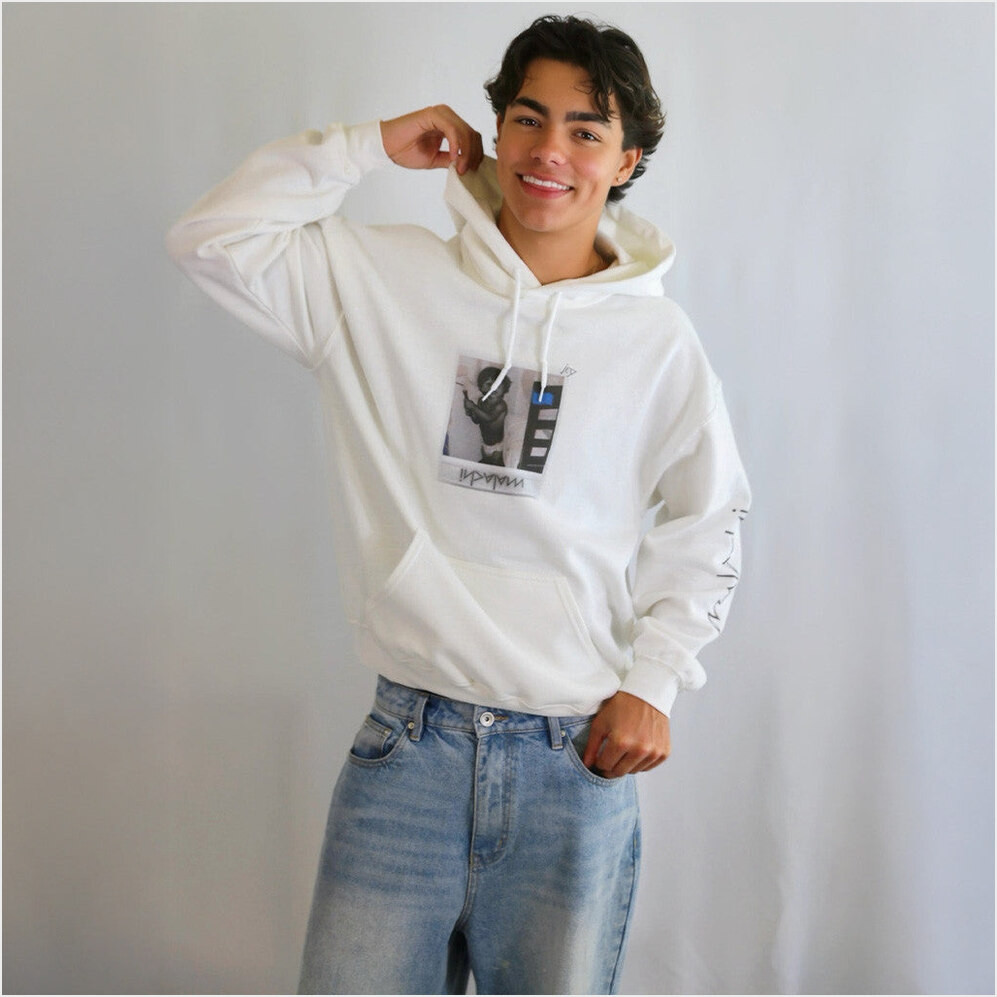 Malachi Barton Merch White Hoodie Best Gifts For Friends Birthday Gifts For Him-1