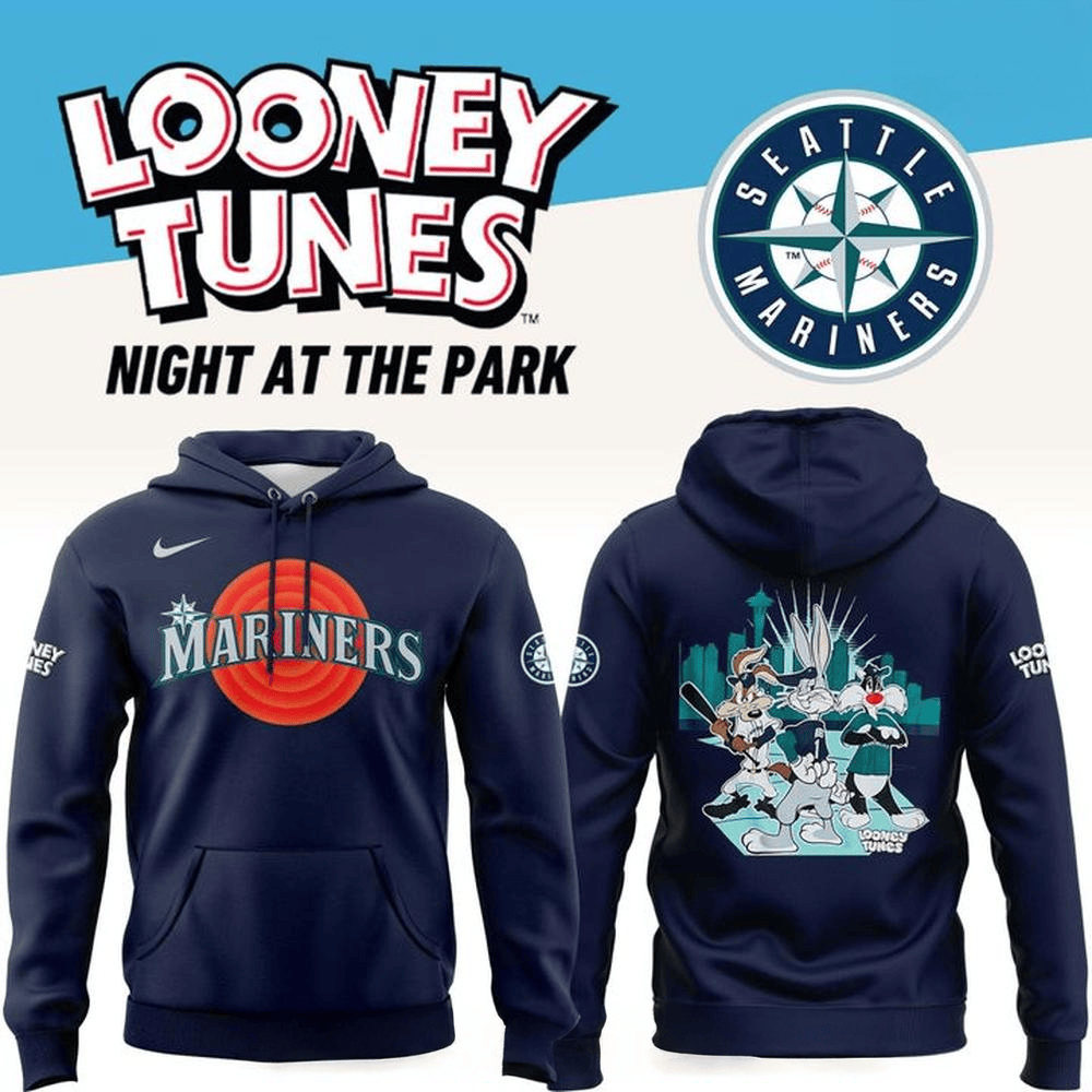 Mariners Looney Tunes Night Special Hoodie Looney Tunes Merch Best Father's Day Gifts-1