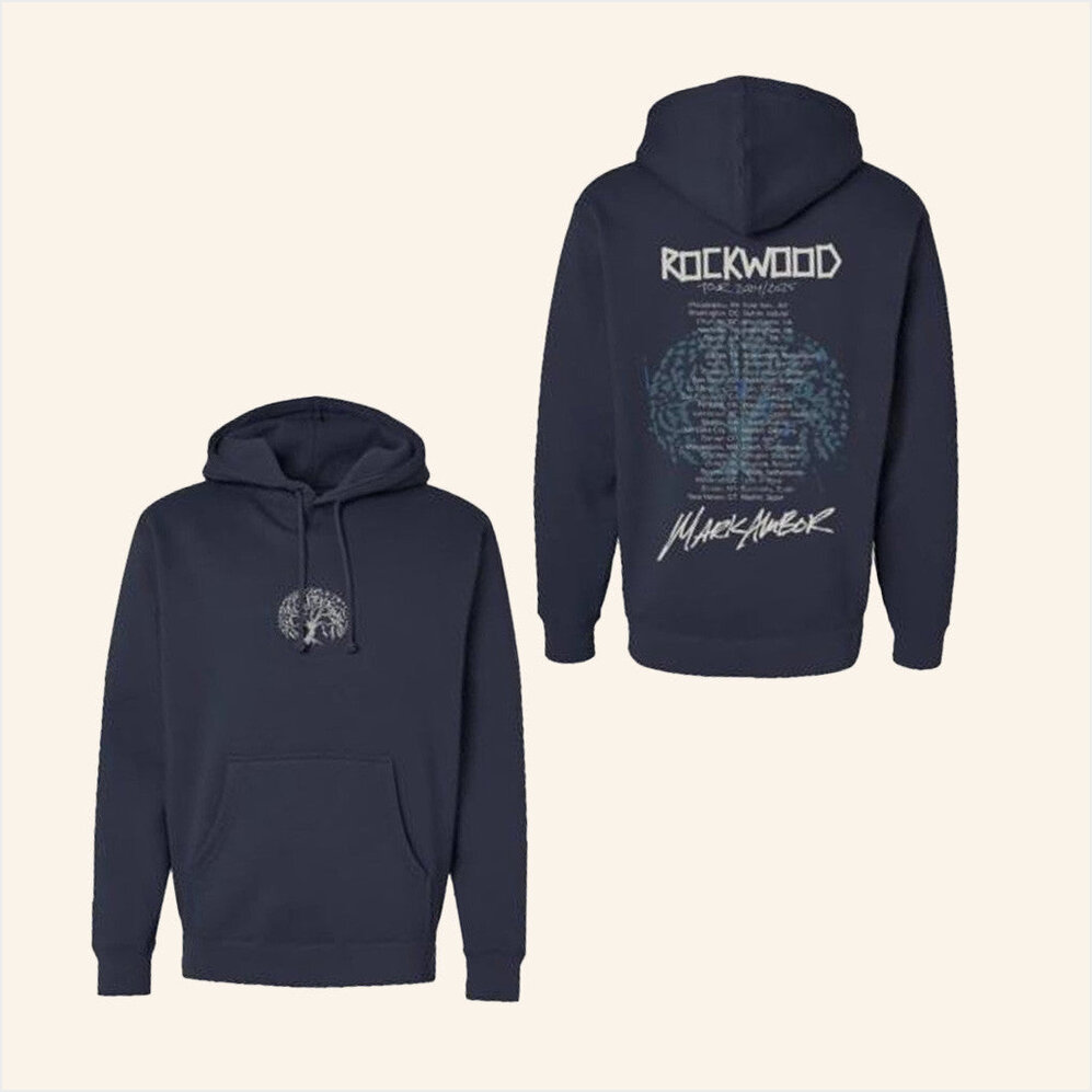 Mark Ambor Merch Tree Navy Hoodie Birthday Gifts For Dudes Gifts For Besties Christmas Presents Ideas-1