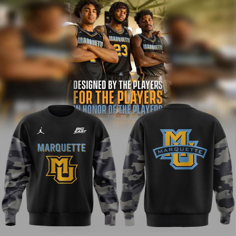 Marquette Basketball Honoring History Uniform Sweatshirt Father In Law Gifts Dad's Day-1