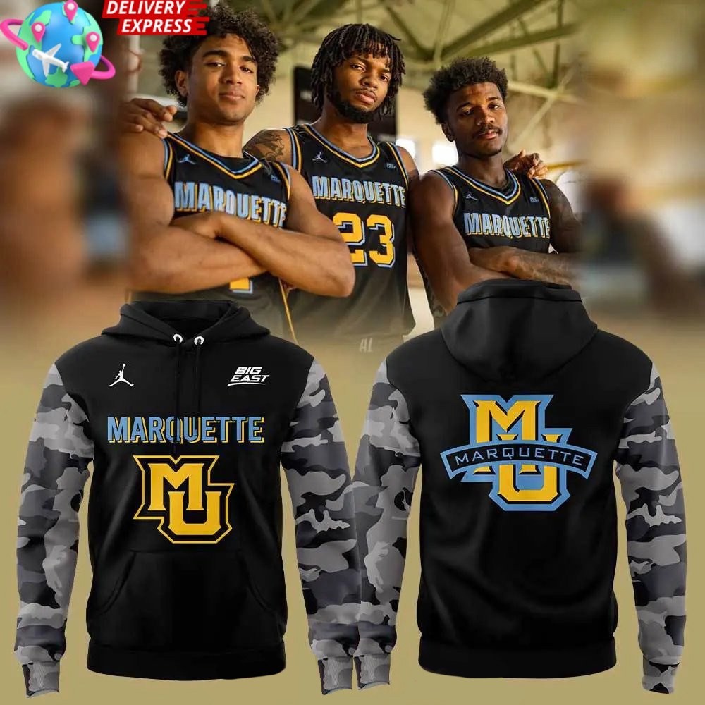 Marquette Golden Eagles Basketball Honoring History Special Hoodie Eagles Merch Father's Day Gifts-1