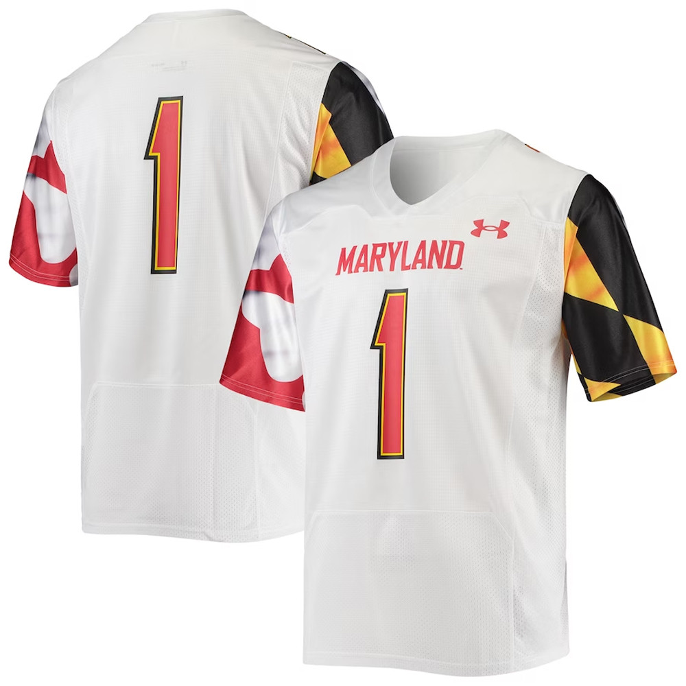 Maryland Terrapins Jersey Special Father Daughter Gifts-1