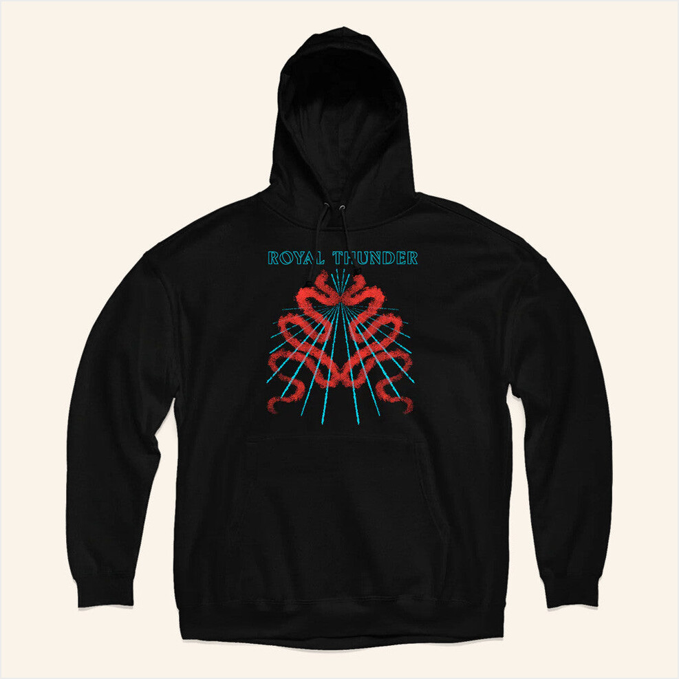 Massacre Merch Royal Thunder Snakes Hoodie Best Gifts For Boyfriend Birthday Gifts For Fans-1