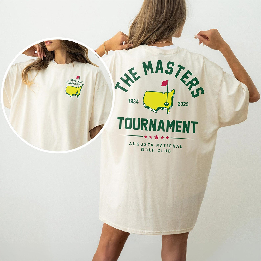 Masters Merch 2025 T-Shirt Official Masters Merchandise Online Father's Day Gift Ideas For Golfer-1