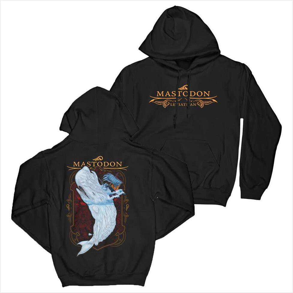 Mastodon Merch Leviathan Hoodie Gift Ideas For Dad Birthday Gifts For Best Friend-1
