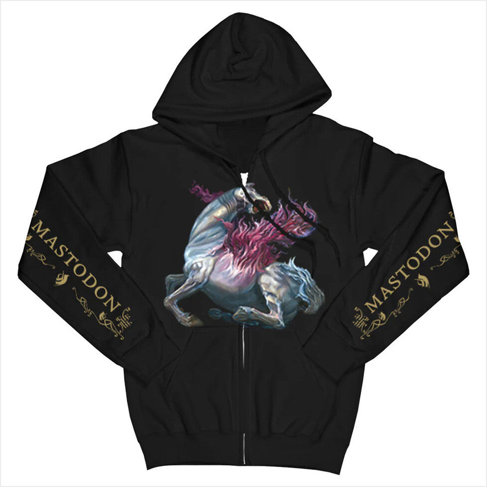 Mastodon Merch Vignette Horse Remission Zip Hoodie Best Gifts For Boyfriend Gifts For BFF-1 Mastodon Merch Vignette Horse Remission Zip Hoodie Best Gifts For Boyfriend Gifts For BFF-1