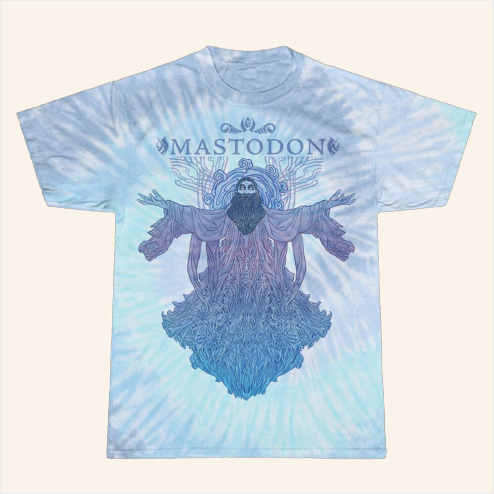 Mastodon Rocks Merch Rasputin Tie Dye T-Shirt Best Friends Gifts Birthday Gifts For Best Friend-1