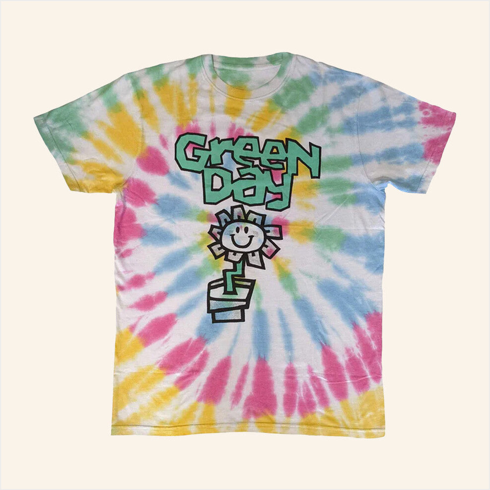 Maverick Supply Merch Green Day Flower Pot Dip Dye T-Shirt Best Gifts For Wife Gifts For BFF-1 Maverick Supply Merch Green Day Flower Pot Dip Dye T-Shirt Best Gifts For Wife Gifts For BFF-1