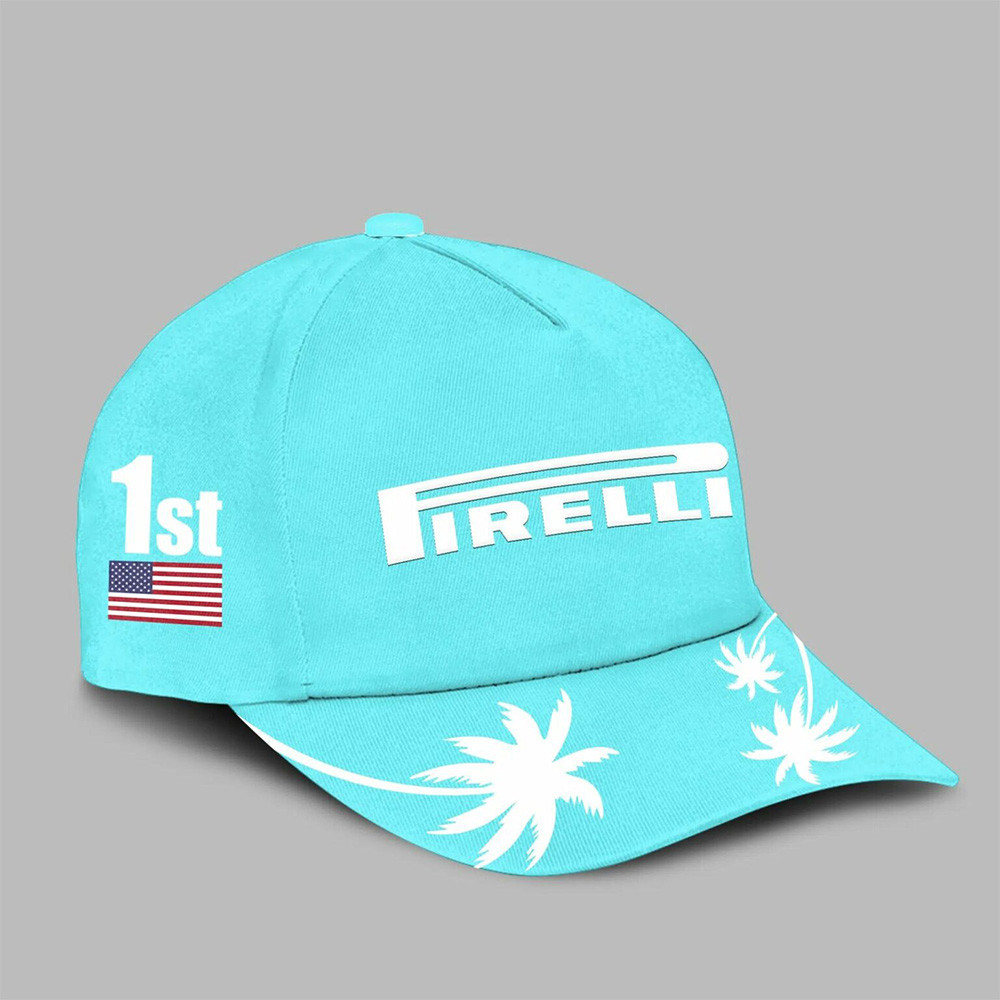 Mclaren F1 Merch Pirelli F1TM Podium Miami GP Hat Father In Law Gifts Dad's Day-1