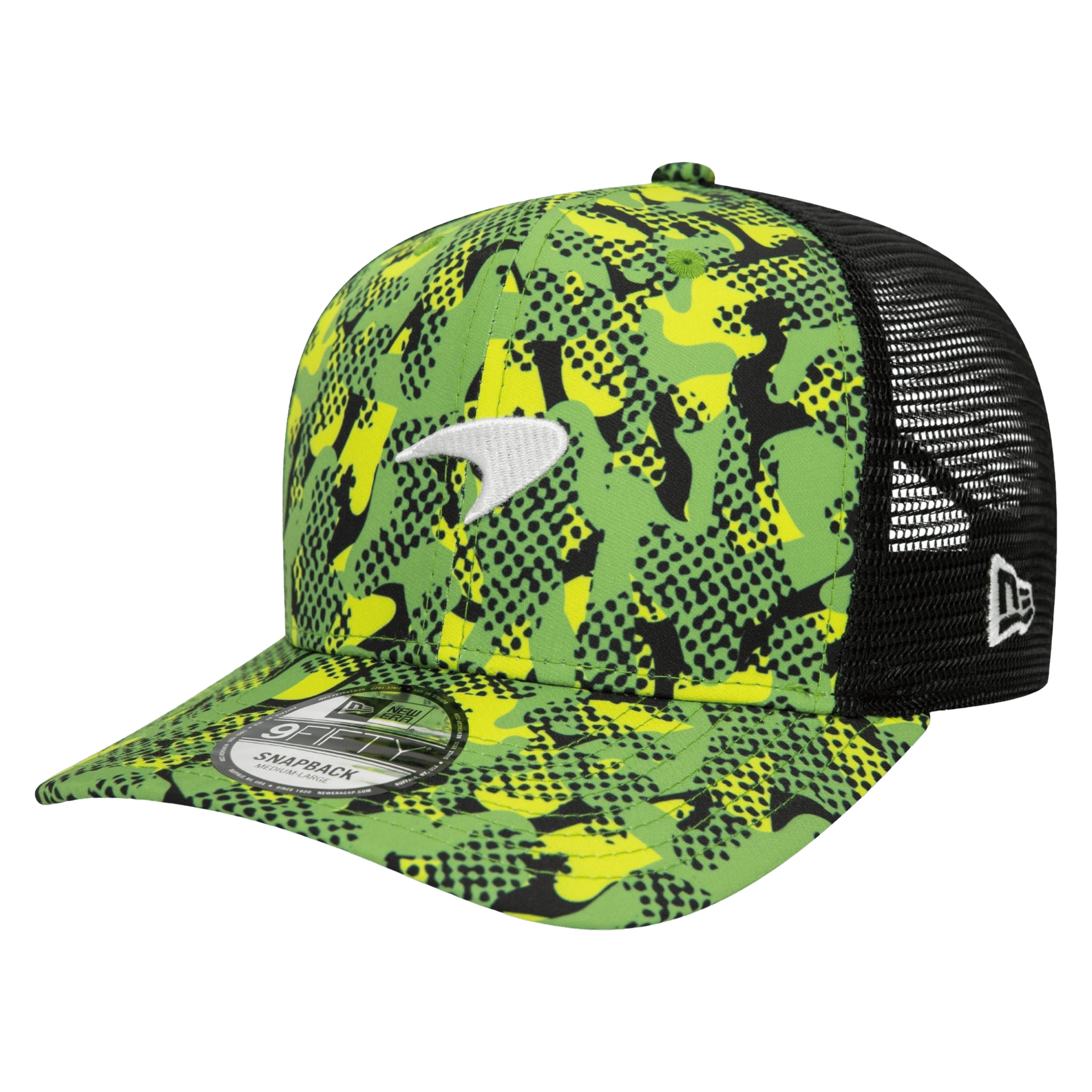 Mclaren Merch Camo 9FIFTY PC Trucker Hat Mclaren Racing Hat Father's Day Gifts For Husband-1