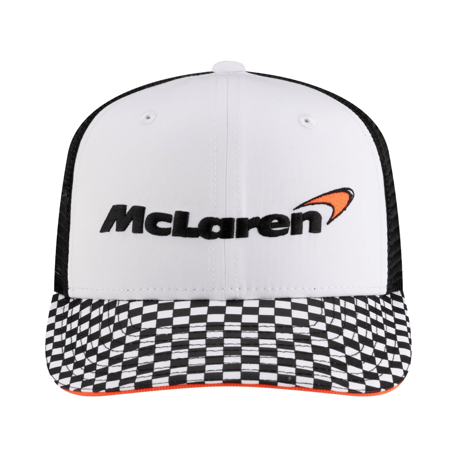 Mclaren Merchandise New Era x McLaren Checkered Visor 9FIFTY Hat Top 10 Father's Day Gifts-1