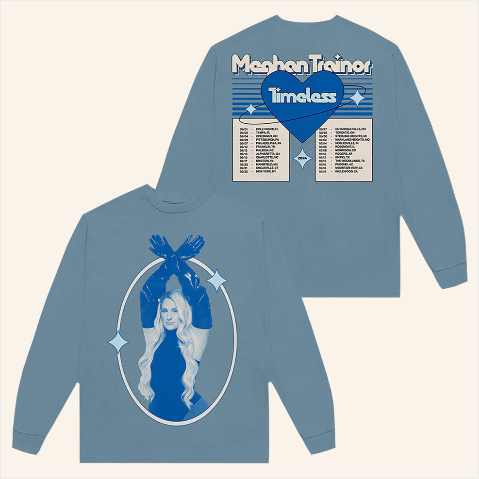 Meghan Trainor Merch Timeless Long Sleeve T-Shirt Gift Ideas For Friends Gifts For Besties-1