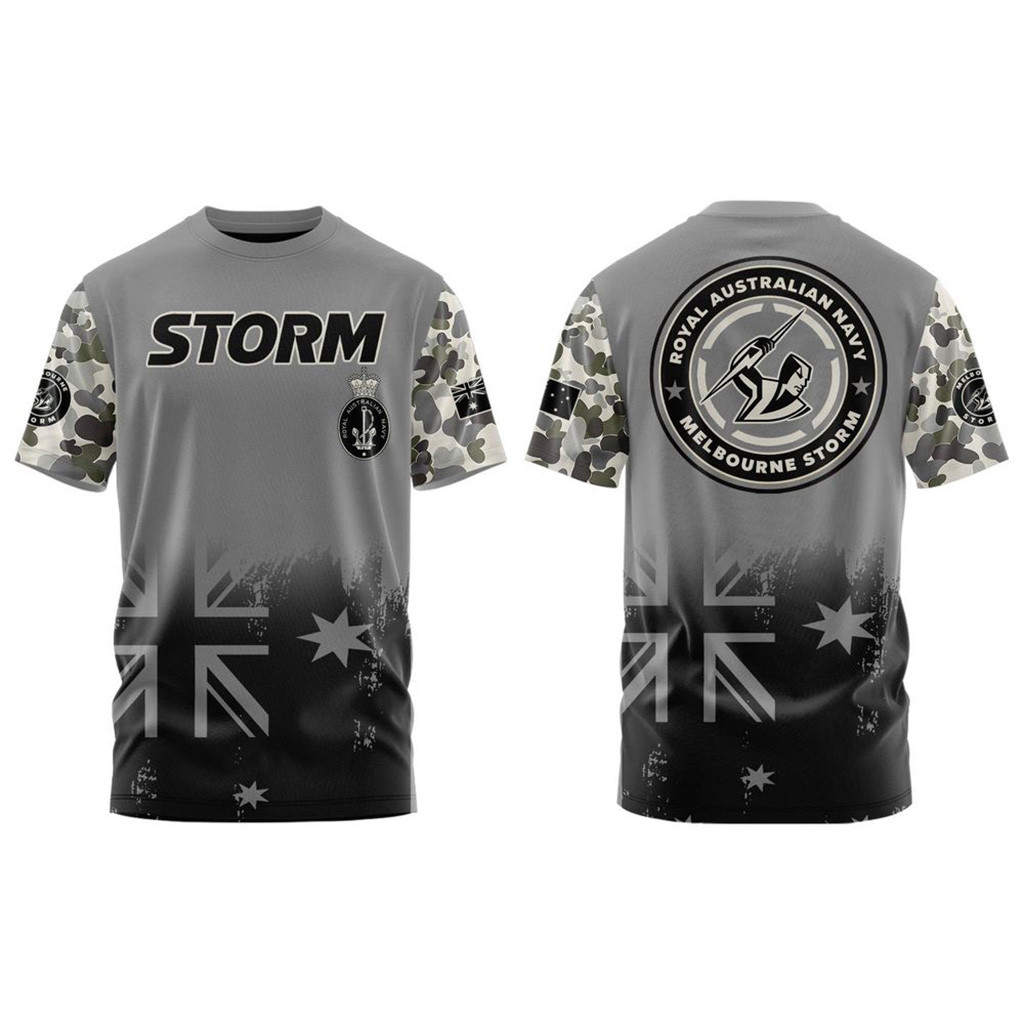 Melbourne Storm Nrl X Royal Australian Navy Shirt Fan Merch Gift Ideas For Father-1