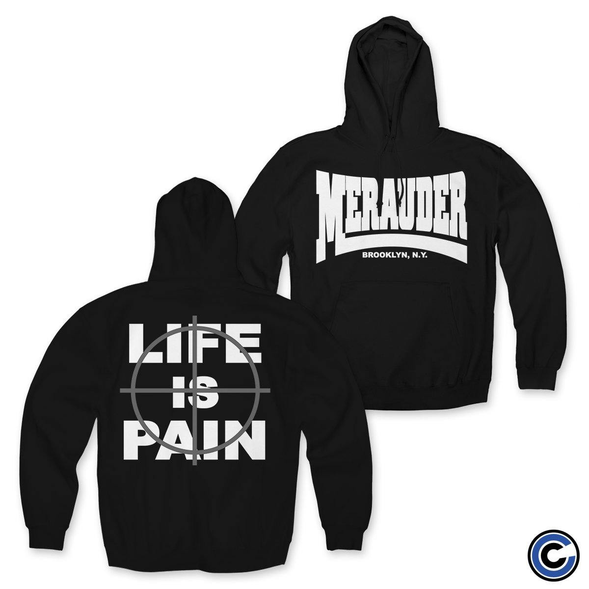 Merauder Merch Life is Pain Hoodie Merauder Hoodie-1 Merauder Merch Life is Pain Hoodie Merauder Hoodie-1