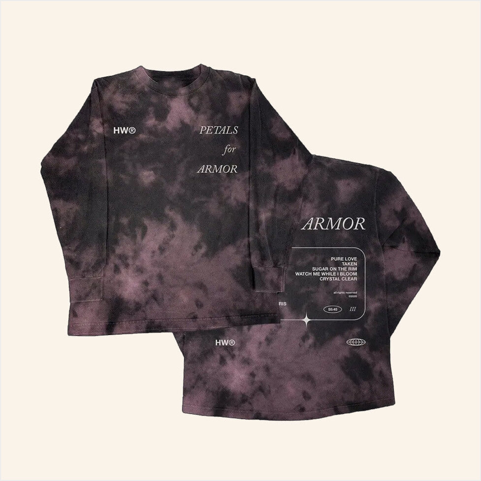 Merchbar Merch Petals For Armor Long Sleeve T-Shirt Gift Ideas For Girlfriend Gifts For Besties-1