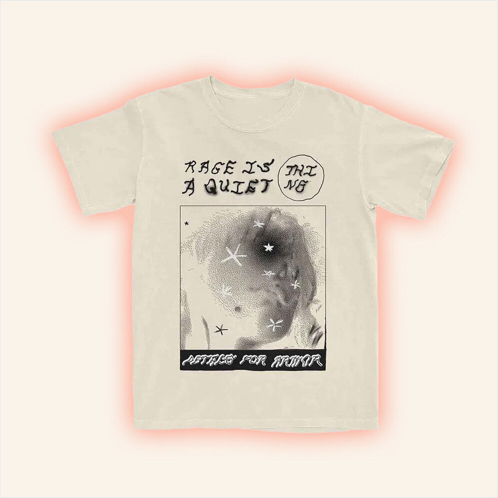 Merchbar Merch Rage Is A Quiet T-Shirt Birthday Gift Ideas For Wife Gifts For BFF Christmas Presents-1