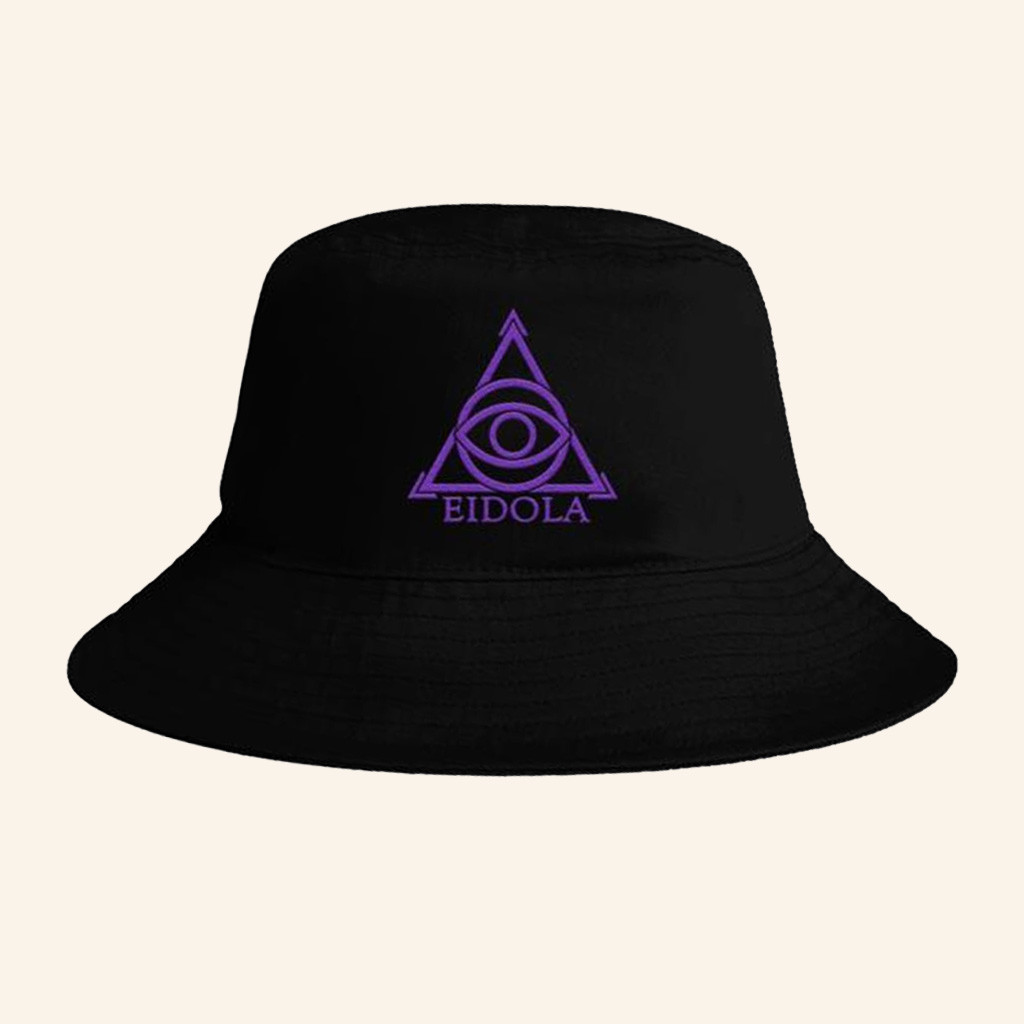 Merchnow Merch Eidola Triangle Eye Black Bucket Hat Gifts For Friends-1 Merchnow Merch Eidola Triangle Eye Black Bucket Hat Gifts For Friends-1