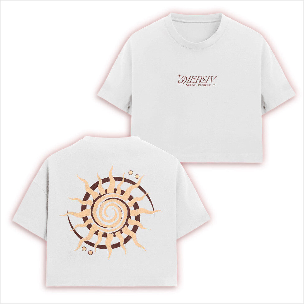 Mersiv Merch Mersiv Summer 25 Cropped T-Shirt Birthday Gifts For Friends Gifts For Her-1