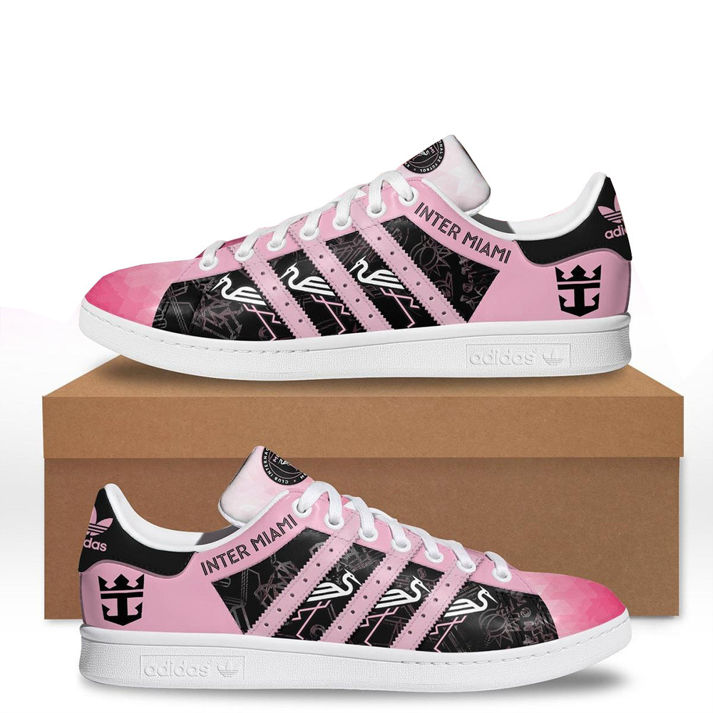 Messi 10 Inter Miami Stan Smith Shoes Gift Ideas For Football Lovers-1