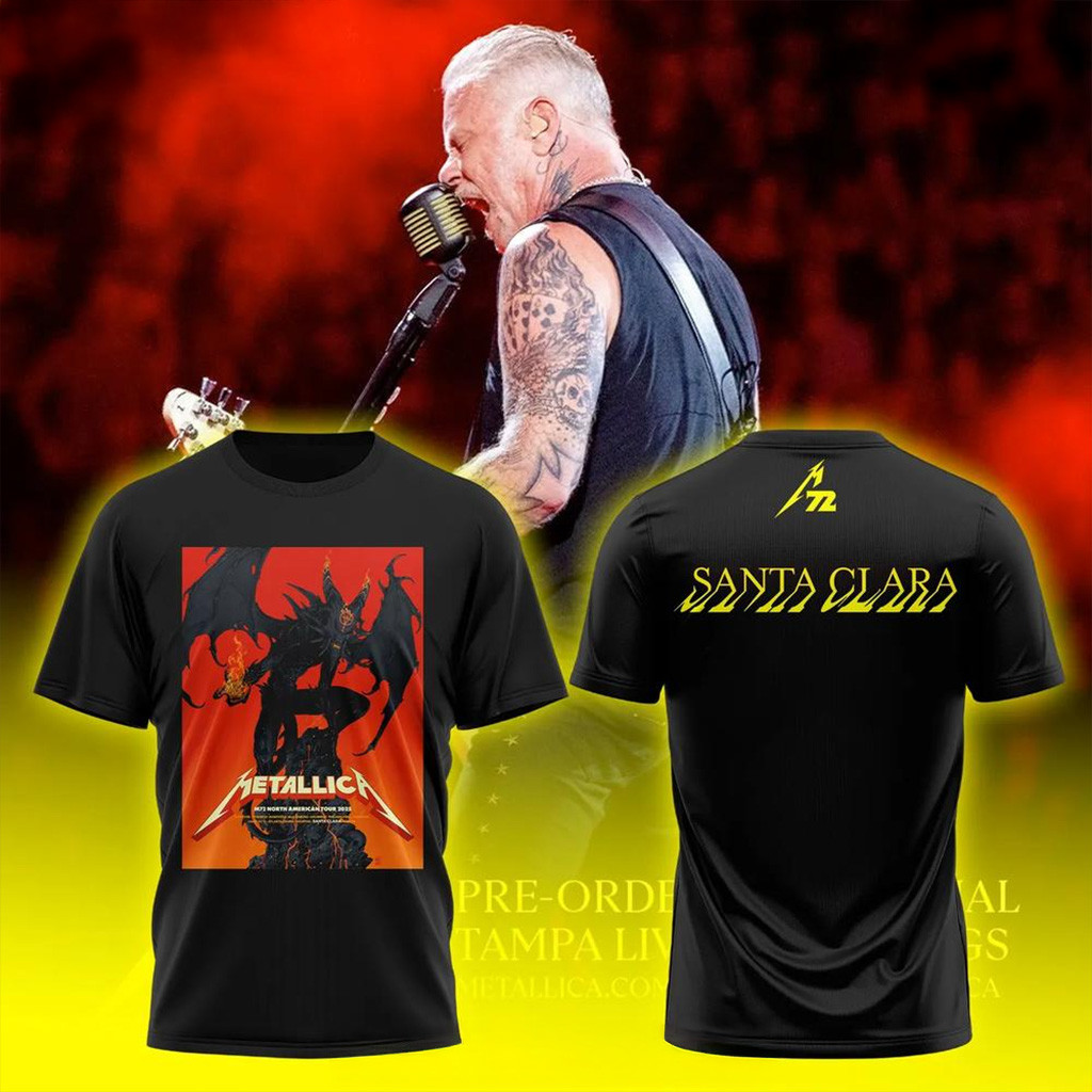 Metallica M72 Santa Clara 2025 T-Shirt Metallica M72 Merch Gifts For Fans-1