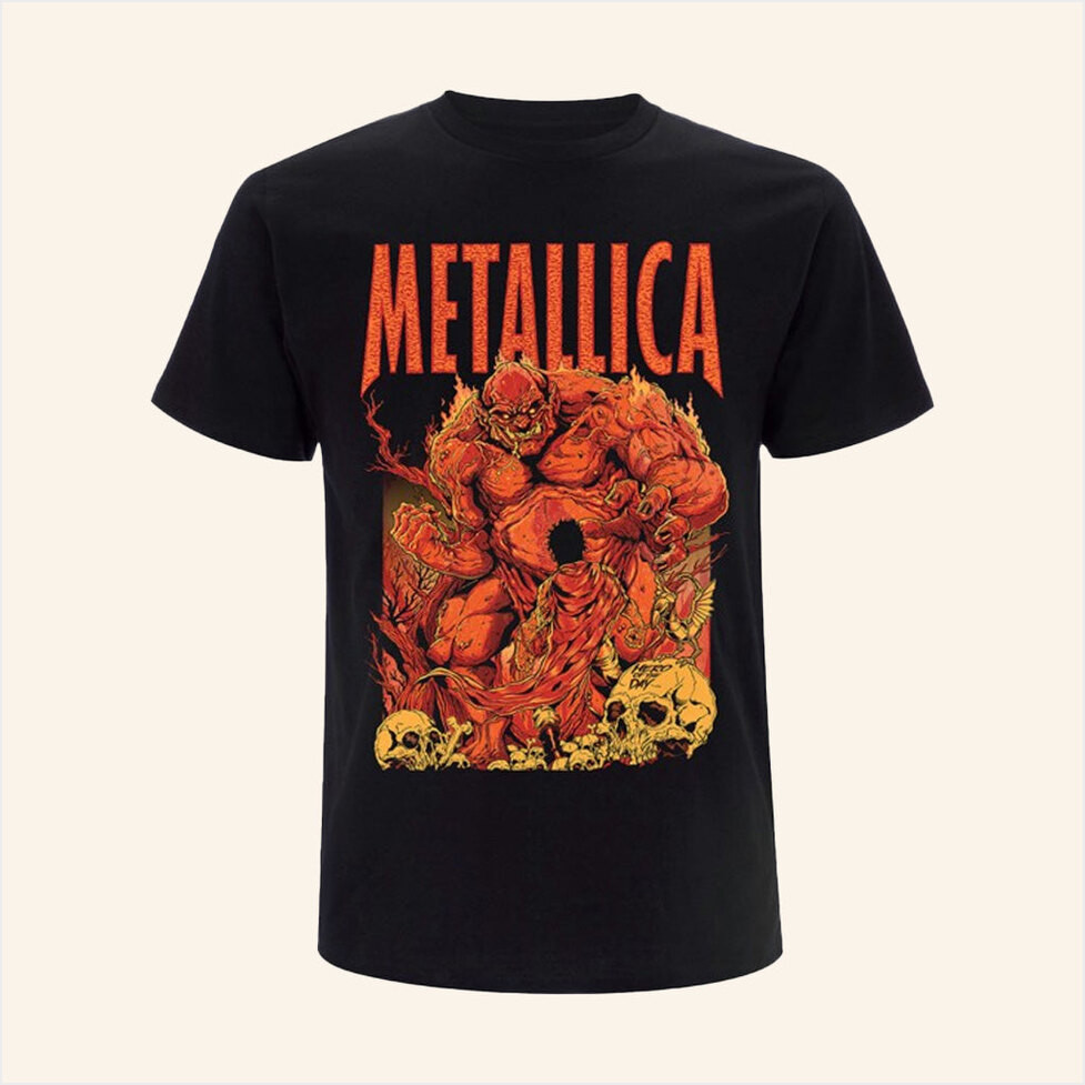 Metallica Merch Hero Of The Day Poster Shirt Best Gifts For Music Lovers Gifts For Friends-1