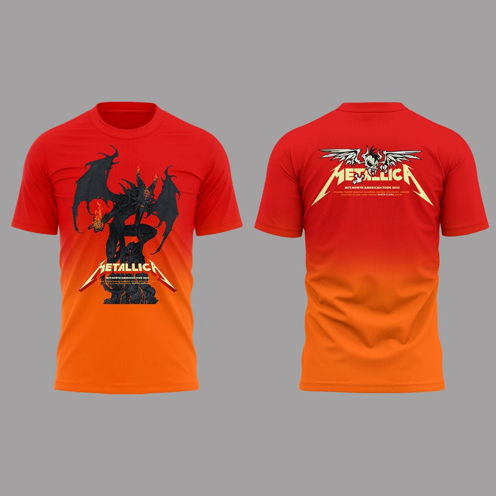 Metallica Pop Up Poster For Santa Clara Special Shirt Metallica M72 Merch Fans Gifts-1