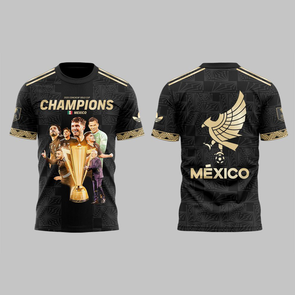 Mexico 2025 Concacaf Gold Cup 2025 Champions Special Shirt Fan Merch Husband Gifts-1 Mexico 2025 Concacaf Gold Cup 2025 Champions Special Shirt Fan Merch Husband Gifts-1