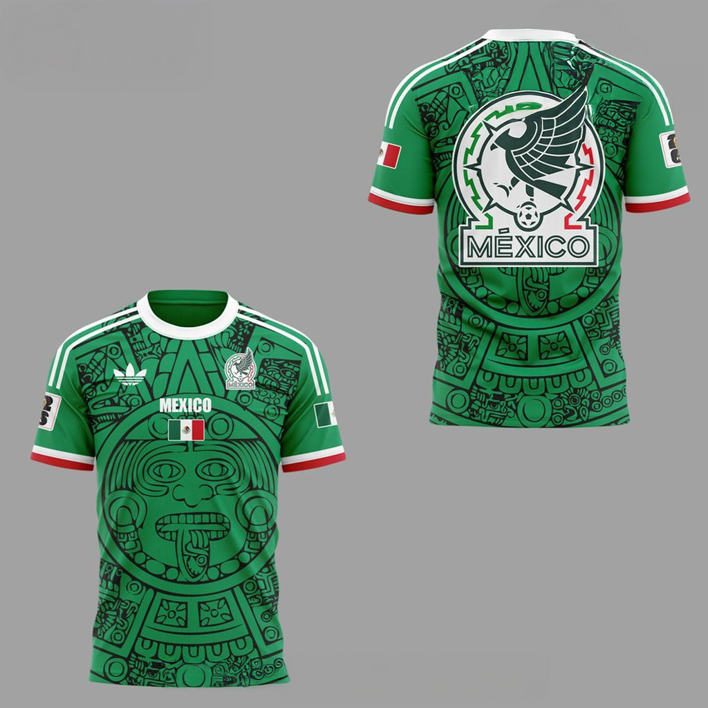 Mexico 2026 World Cup Home Kit Shirt Best Gifts For Husband-1
