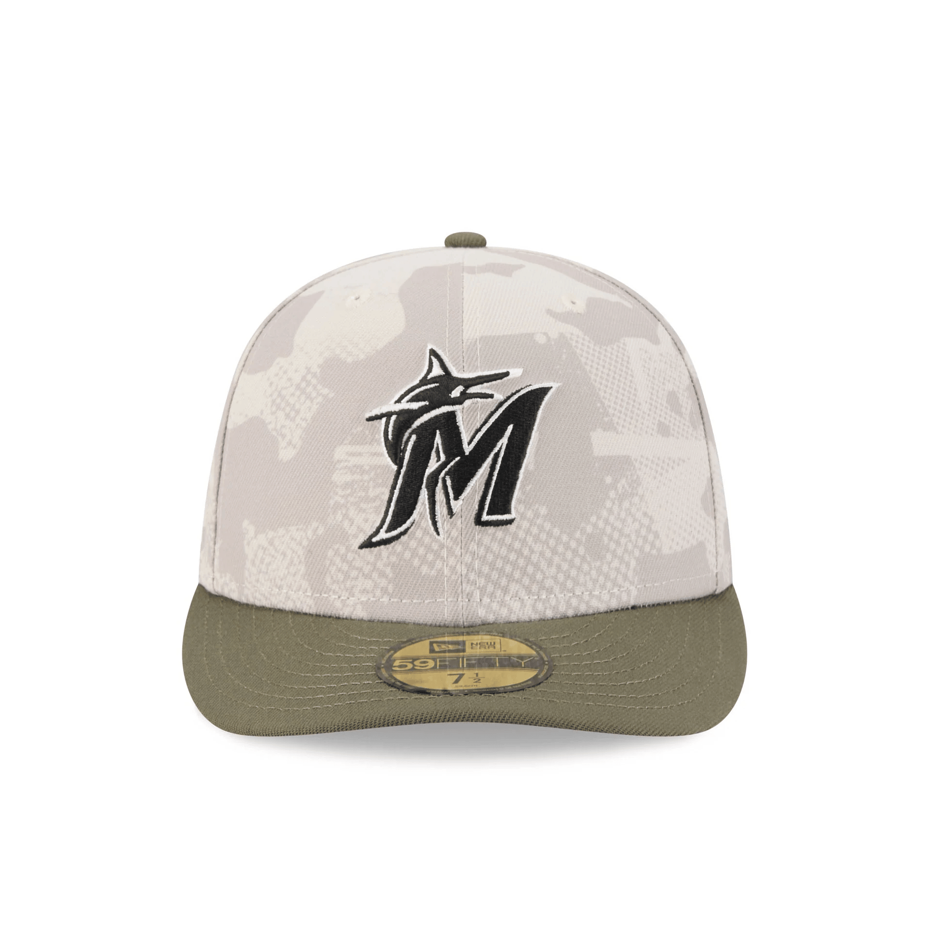 Miami Marlins Camo Hat MLB Armed Forces Day 2025 Hat Merch Cool Gifts For Dad-1 Miami Marlins Camo Hat MLB Armed Forces Day 2025 Hat Merch Cool Gifts For Dad-1