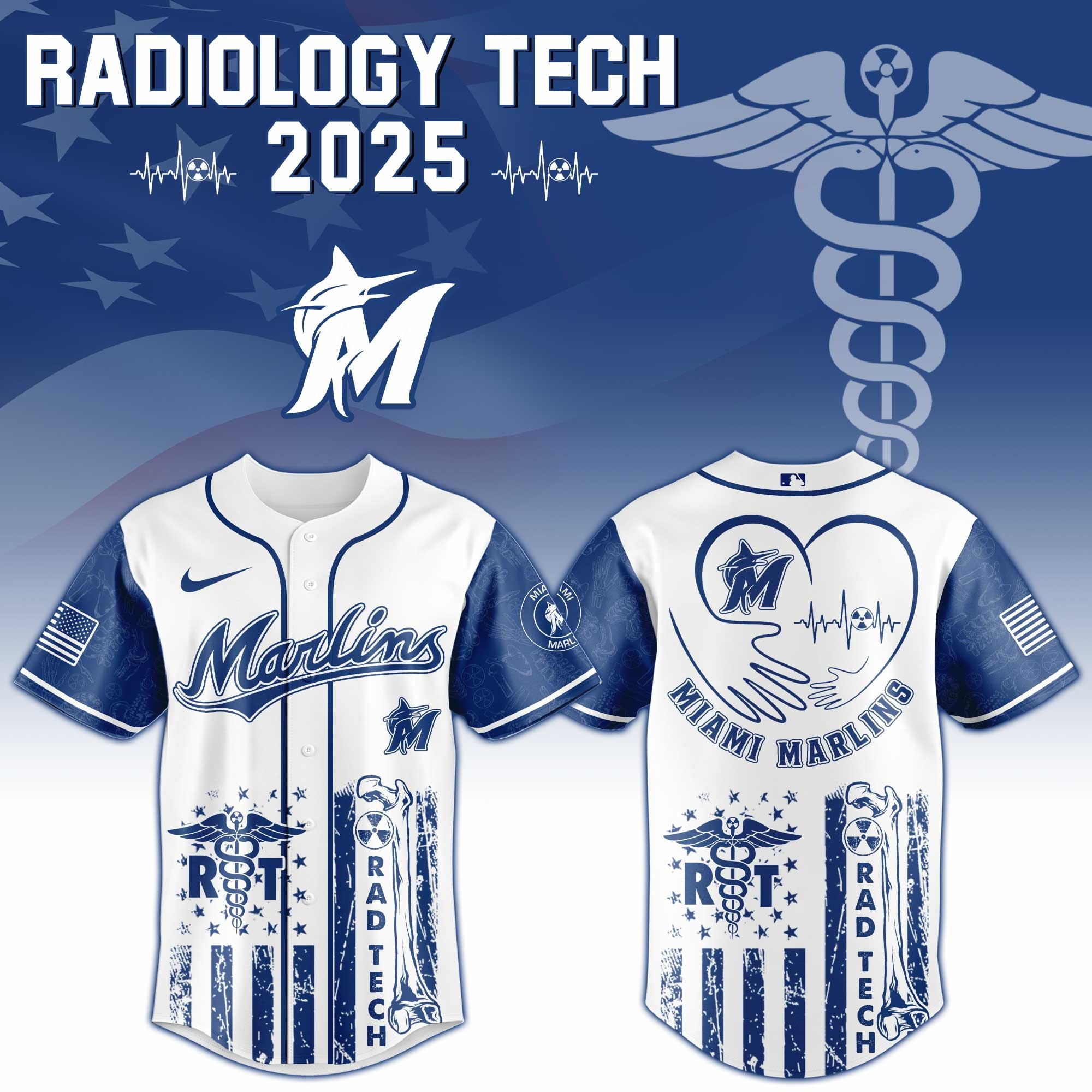 Miami Marlins x Radiology Tech Night Exclusive Design Jersey Miami Marlins Merch For Fans-1 Miami Marlins x Radiology Tech Night Exclusive Design Jersey Miami Marlins Merch For Fans-1
