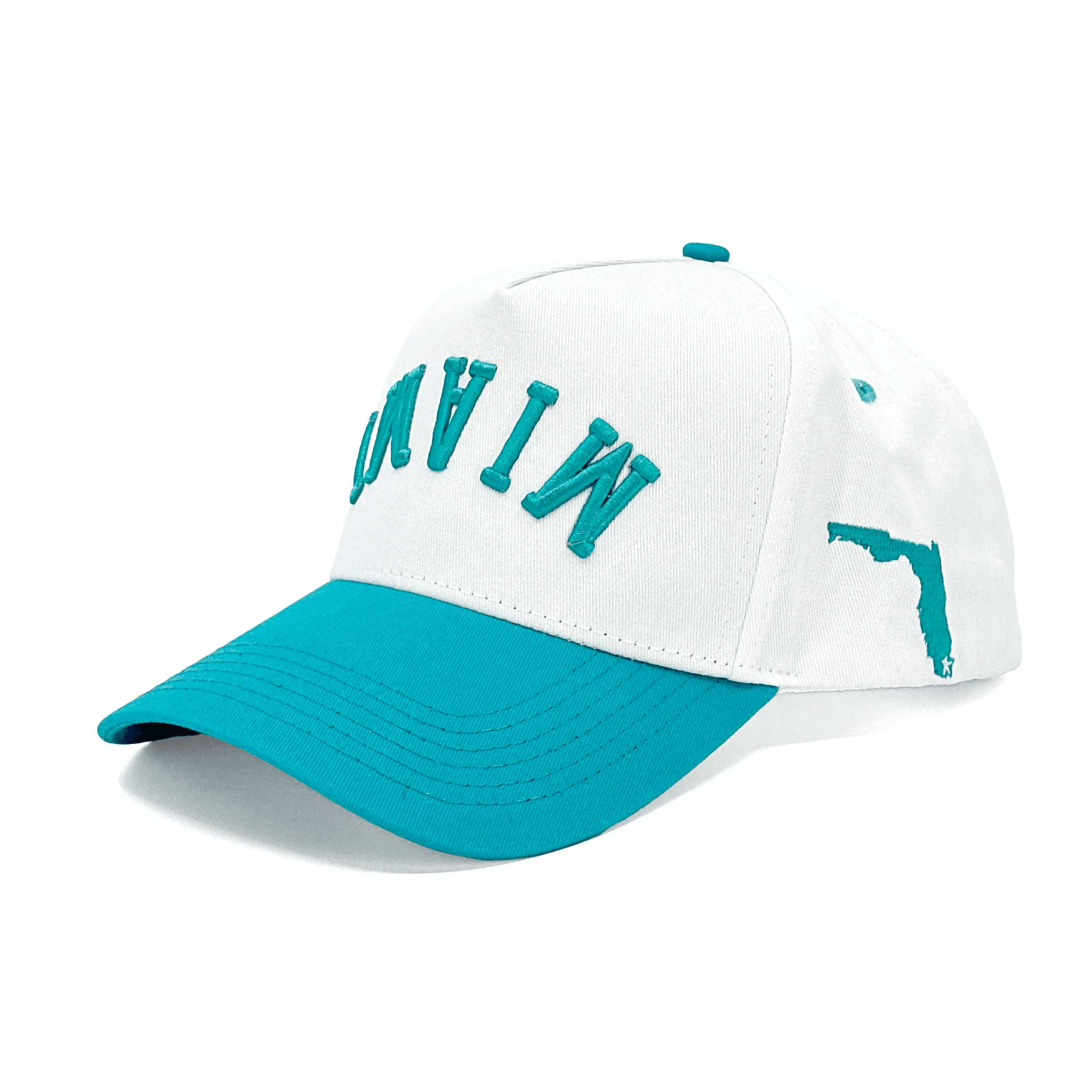 Miami Upside Down Hat Trend Miami Reversed Hat Miami Merch Father's Day Present Ideas-1