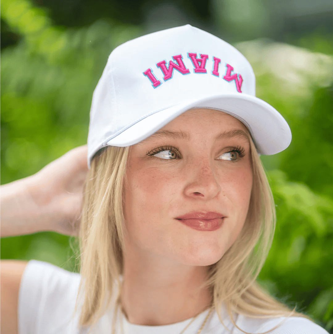 Miami Upside Down Hat Trend Miami Reversed Hat Miami Merch Unique Gifts For Dad-1