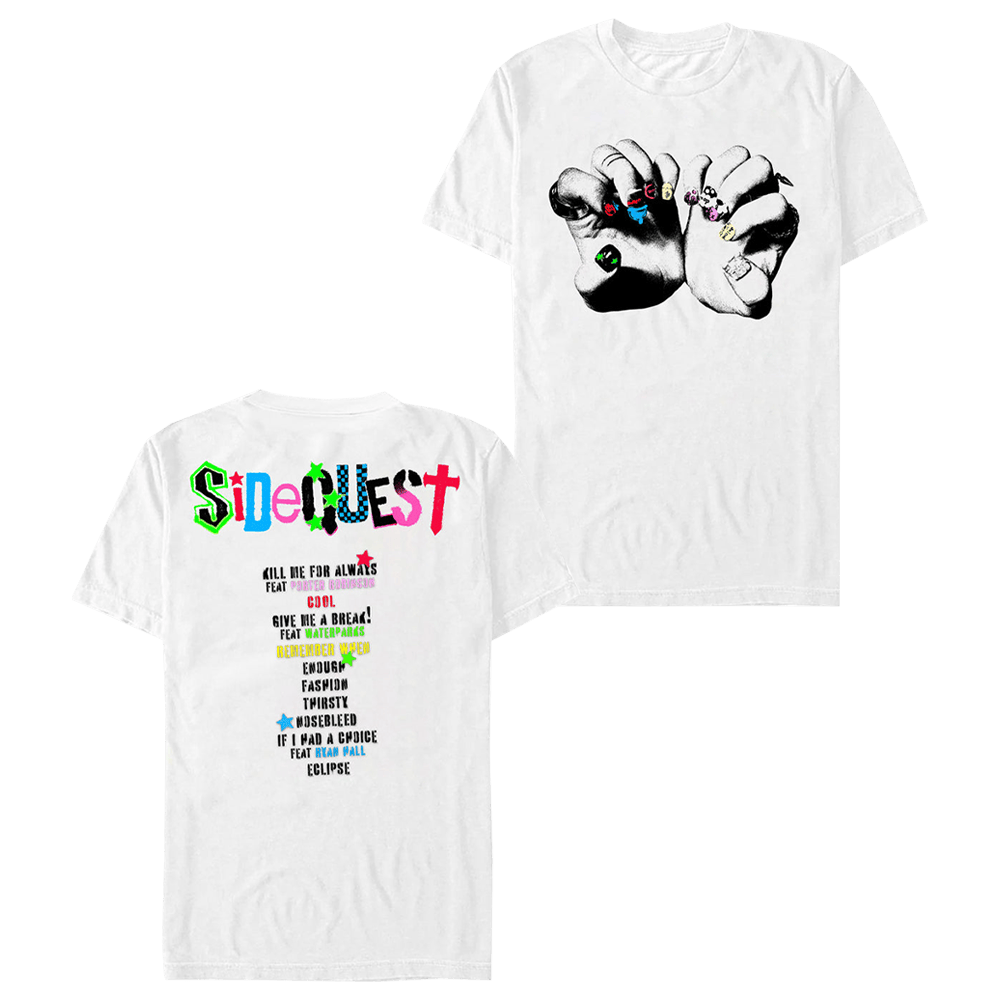 Michael Clifford Merch Nail Art Sidequest T-Shirt Gifts For Father's Day From Wife-1
