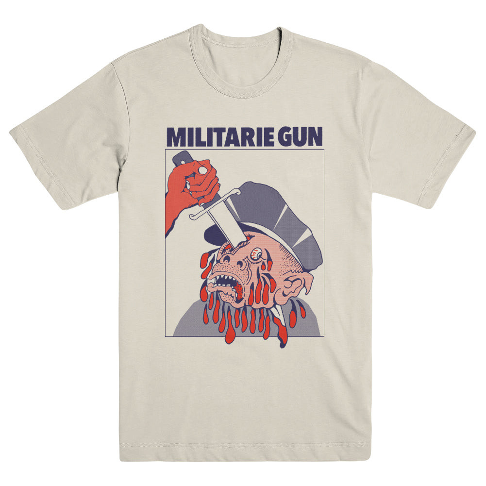 Militarie Gun Merch Cop Stab Shirt Militarie Gun Shirt Father'S Day Gifts For Boyfriend-1