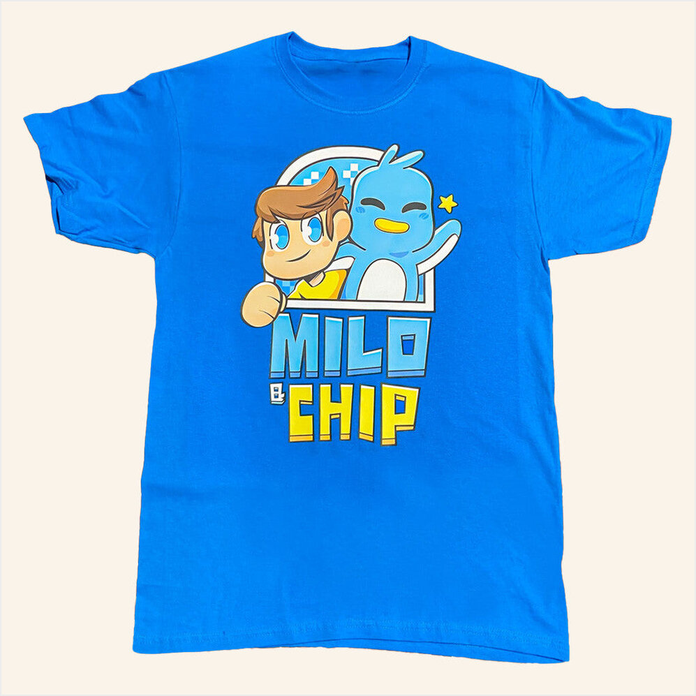 Milo And Chip Merch Cute Graphic T-Shirt Gifts For Best Friends Birthday Gifts For Sister-1