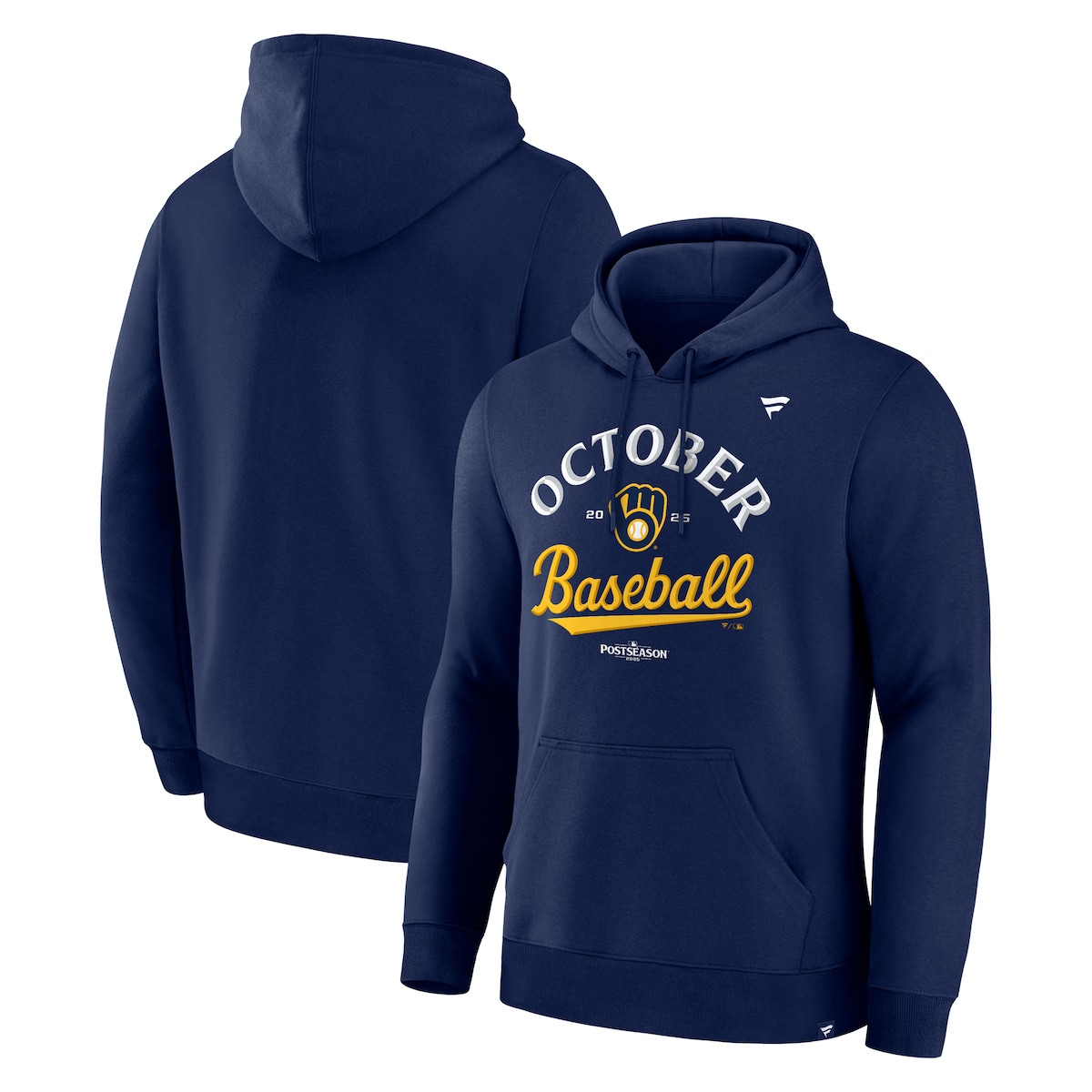 Milwaukee Brewers 2025 MLB Postseason Locker Room Hoodie Milwaukee Brewers Merch Fan Gifts-1