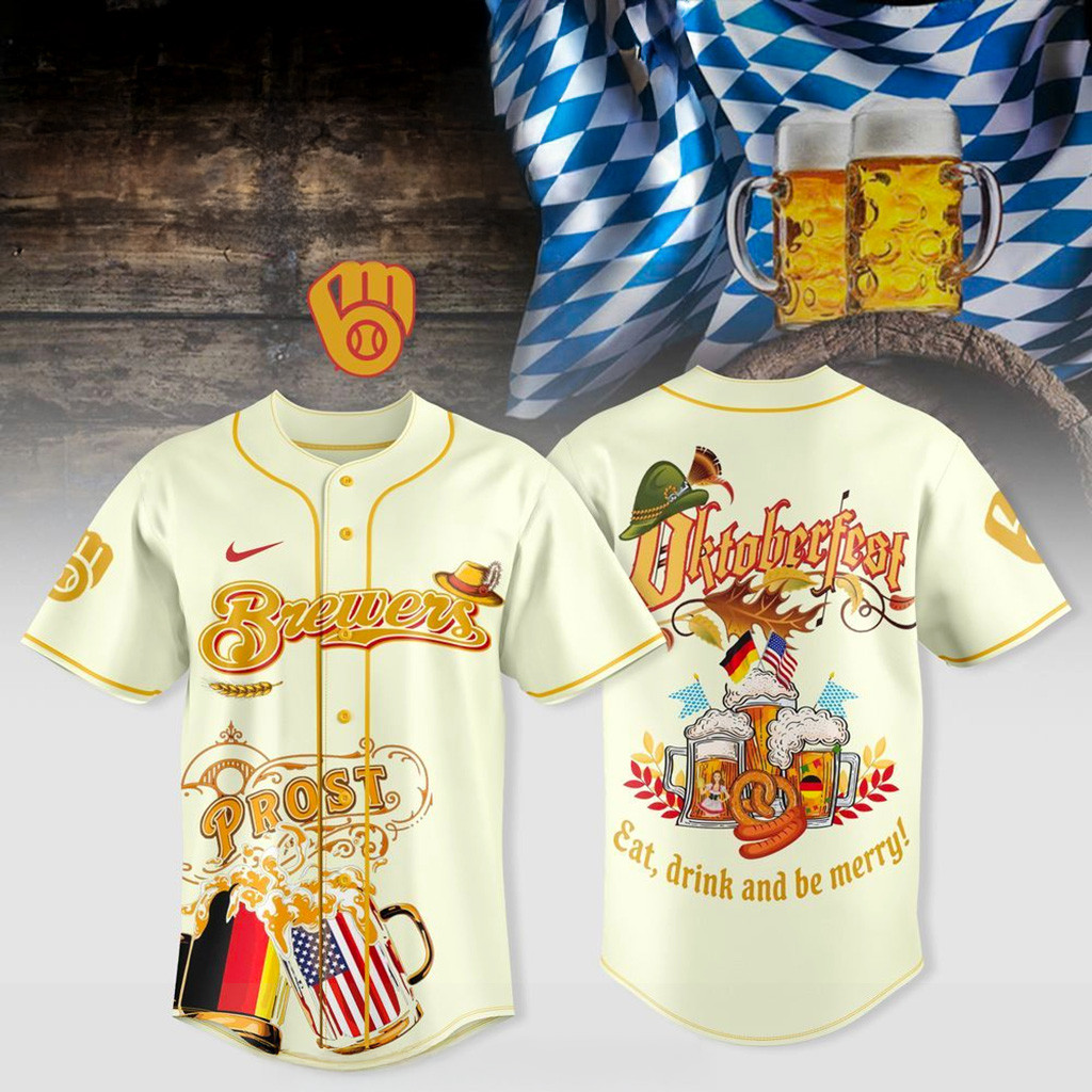 Milwaukee Brewers X Oktoberfest Home Runs Hops 2025 Jersey Brewers Merch Gifts For Fan-1 Milwaukee Brewers X Oktoberfest Home Runs Hops 2025 Jersey Brewers Merch Gifts For Fan-1