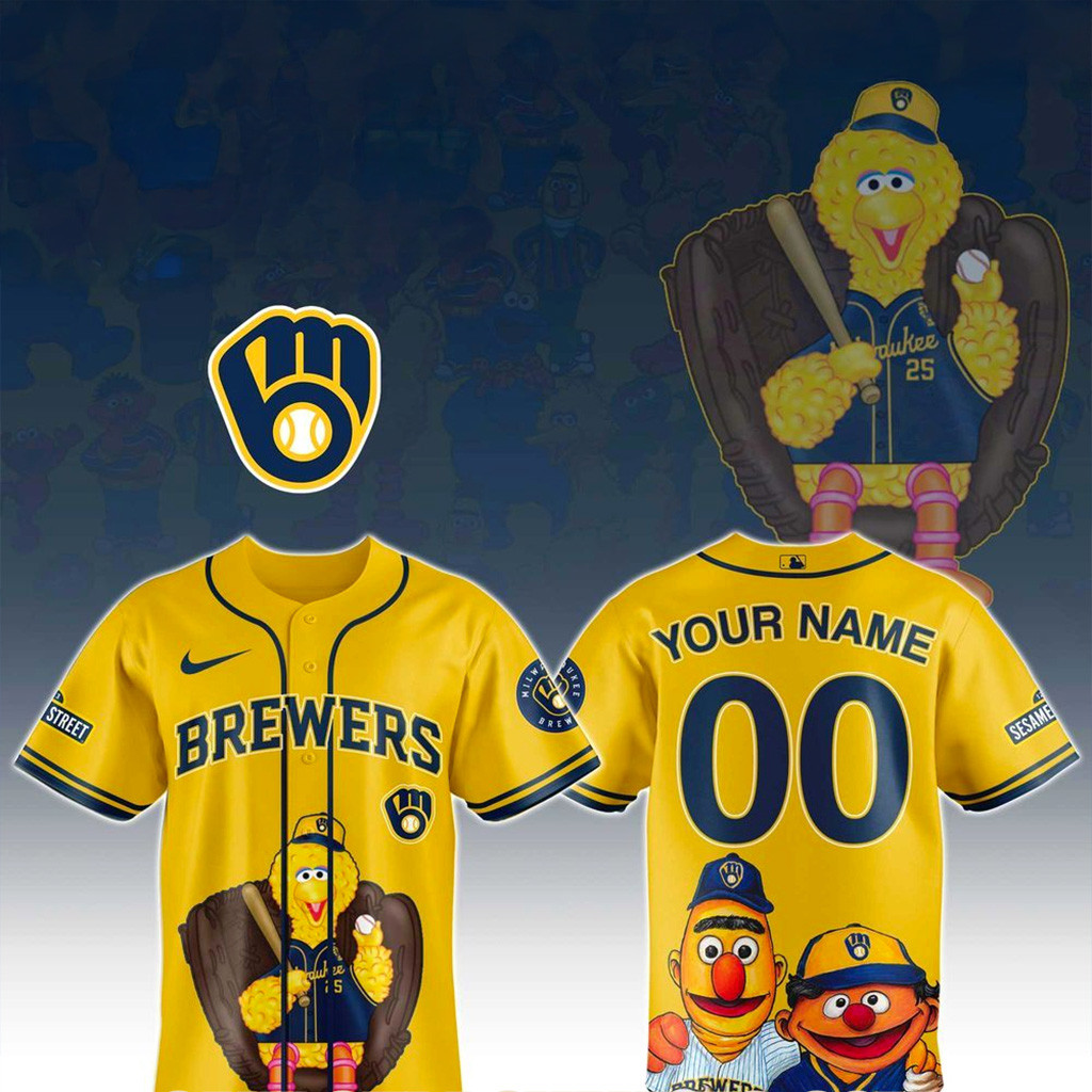 Milwaukee Brewers X Seasame Jersey-1