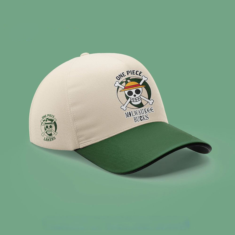 Milwaukee Bucks x One Piece 2025 Hat Perfect Father's Day Gifts-1
