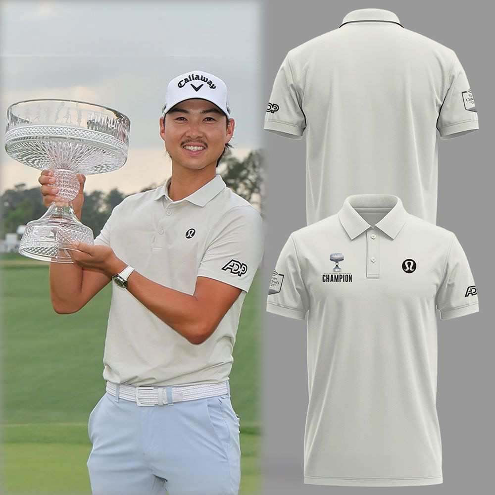 Min Woo Lee x Texas Children's Houston Open Champion Polo Shirt Min Woo Lee Merch Fans Gifts-1