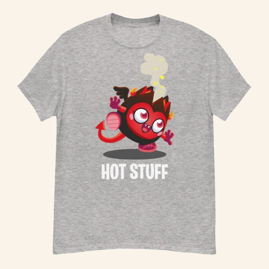 Mind Candy Merch Diavlo Hot Stuff T-Shirt Best Friends Gifts-1